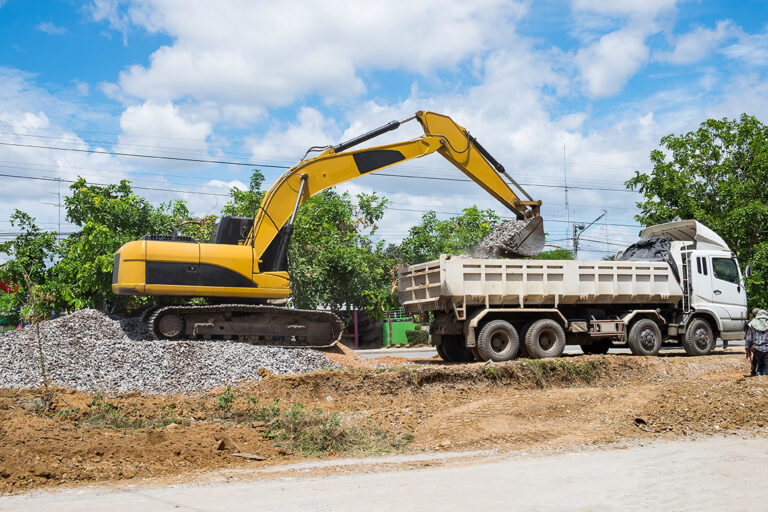 construction truck accident
